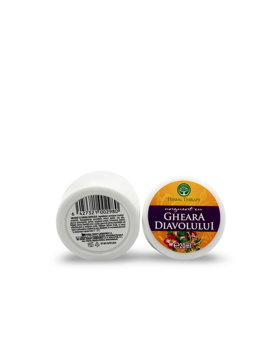 Unguent cosmetic cu extract de Gheara Diavolului – masaj corporal, 20 ml