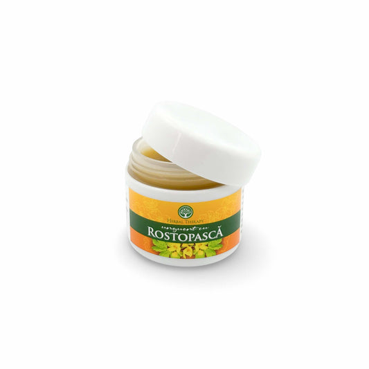 Unguent cu Extract de Rostopască - Tratament Natural pentru Negi și Eczeme, 50 ml
