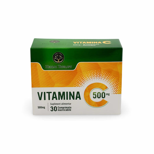 Vitamina C 500 mg - Ameliorarea simptomelor răcelii, 30 comprimate